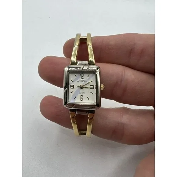 Timex | Accessories | Vintage Carriageby Timex Silver Gold  display picture 2
